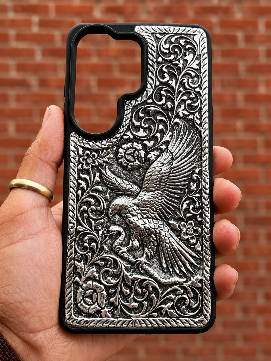 Eagle Silver Phone Cover for Samsung Galaxy S26 Ultra