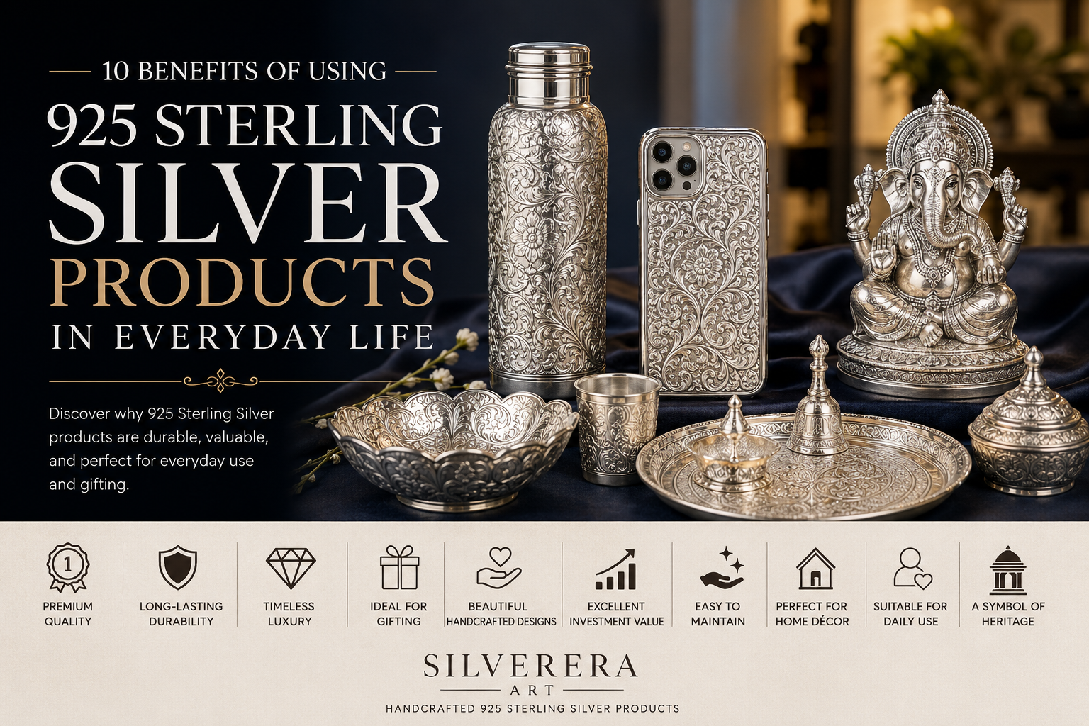 10 Benefits of Using 925 Sterling Silver Products in Everyday Life